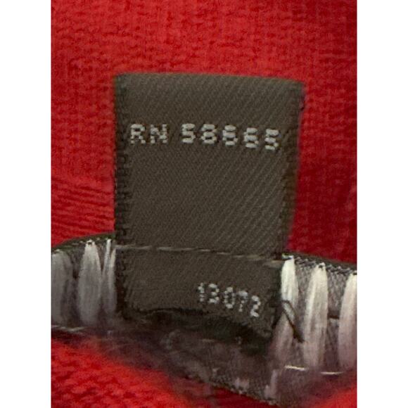 Classiques Entier 100% Cashmere Sweater Red S Necktie Classic Quite Luxury - Picture 8 of 13